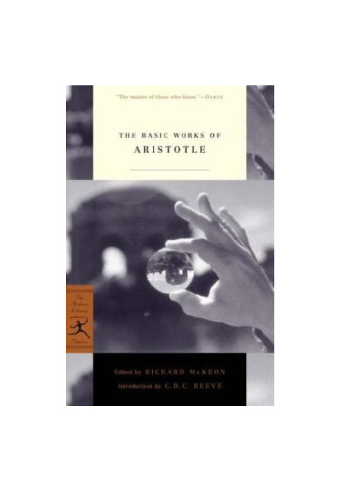 The Basic Works of Aristotle