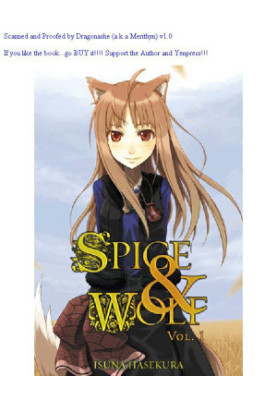 Spice and Wolf, Vol. 1