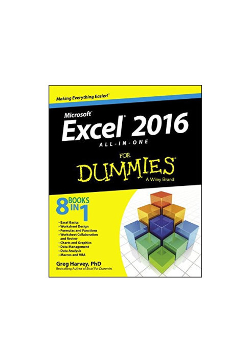 Excel 2016 all-in-one for dummies