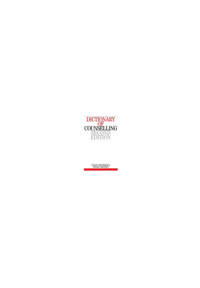 Dictionary of Counselling