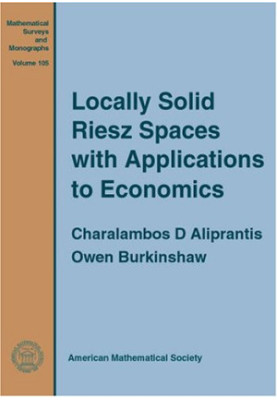 Locally Solid Riesz Spaces with Applications to Economics
