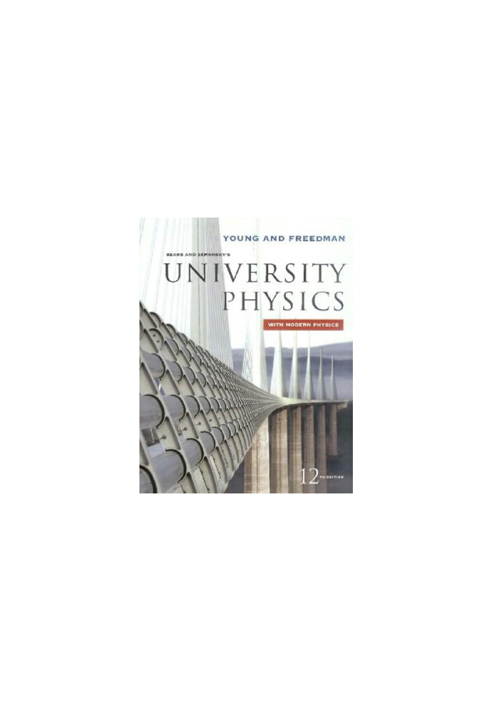 Sears and Zemansky's university physics