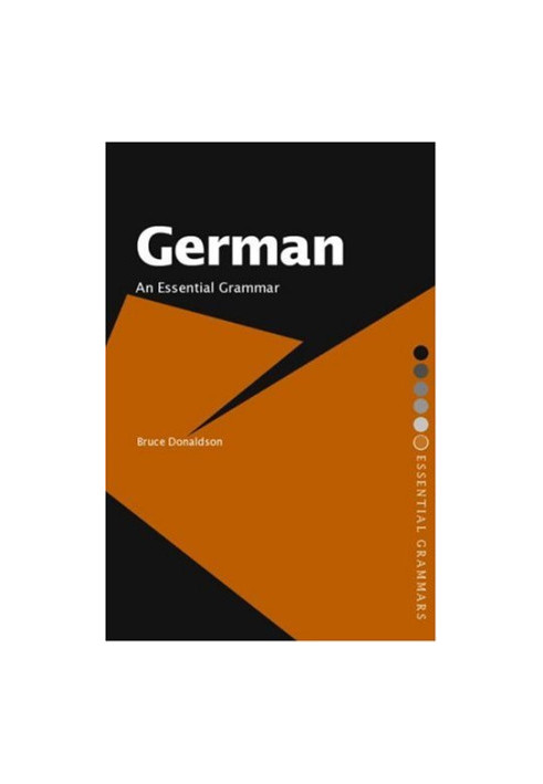 German: An Essential Grammar (Essential Grammars)