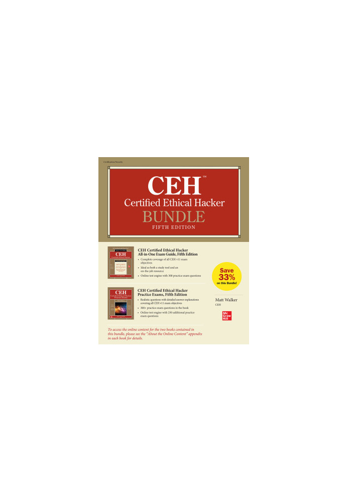 CEH Certified Ethical Hacker Bundle, 5th Edition