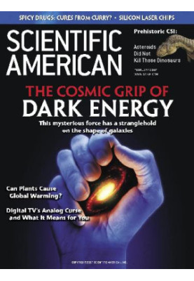 The Cosmic Grip of Dark Energy. The mysterious force has a stranglehold on the shape of galaxies. (Scientific American 02.200