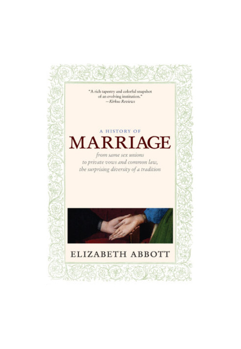 A History of Marriage
