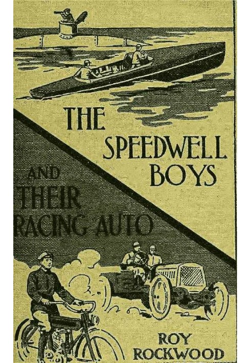 The Speedwell Boys and Their Racing Auto; Or, A Run for the Golden Cup