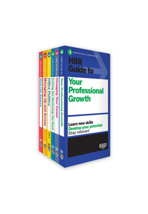 HBR Guides to Managing Your Career Collection (6 Books)