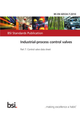 Industrial-Process Control Valves. Control Valve Data Sheet