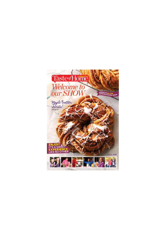 Taste of Home Cooking School - Fall 2016