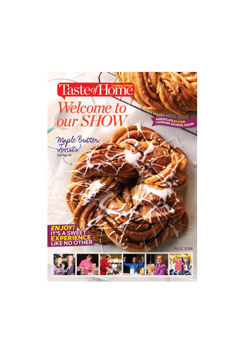 Taste of Home Cooking School - Fall 2016