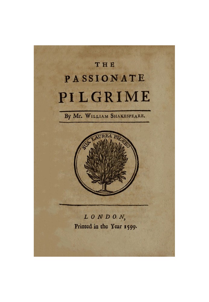 The Passionate Pilgrim