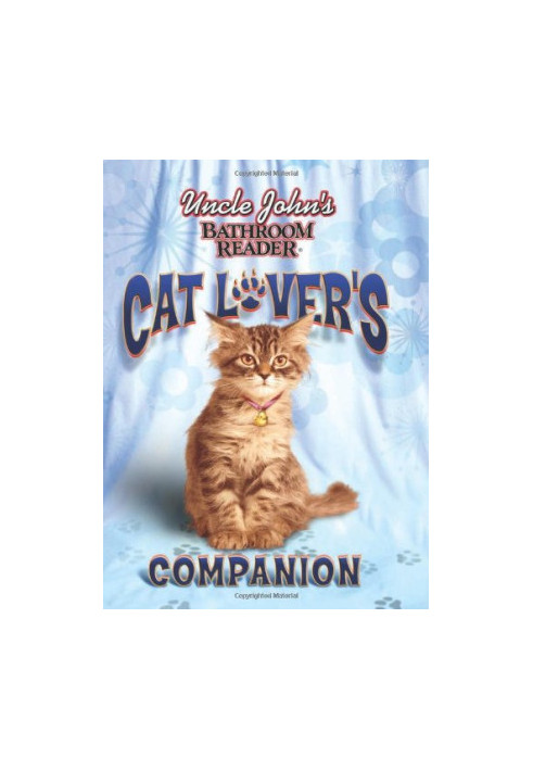 Uncle John's Bathroom Reader Cat Lover's Companion