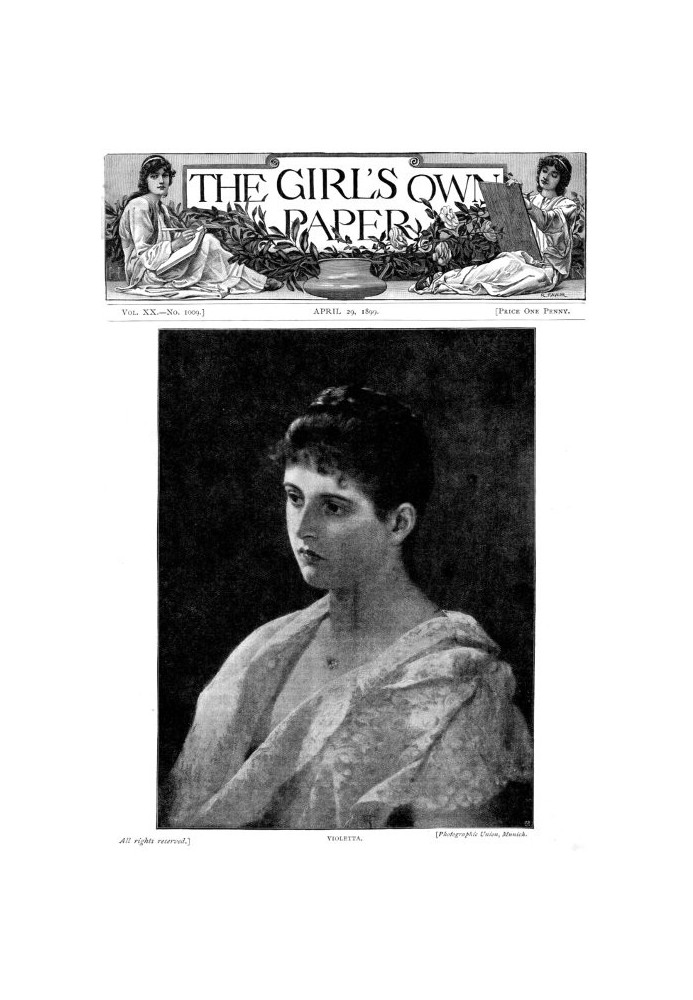 The Girl's Own Paper, Vol. XX. № 1009, 29 квітня 1899 р