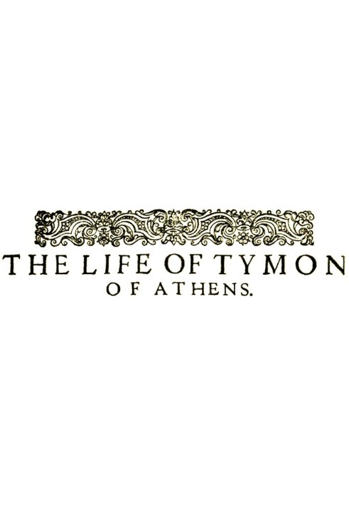 The Life of Timon of Athens