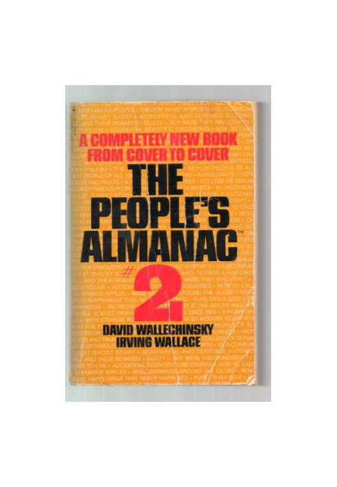 The People's Almanac 2: A Completely New Book from Cover to Cover