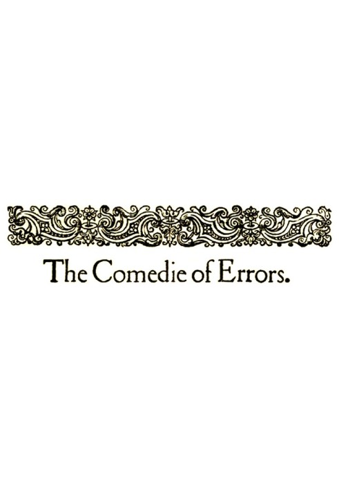 The Comedy of Errors