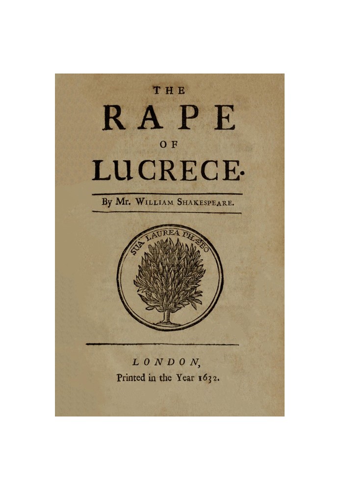 The Rape of Lucrece