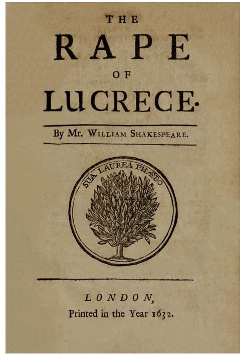 The Rape of Lucrece