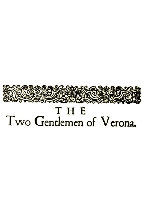 The Two Gentlemen of Verona