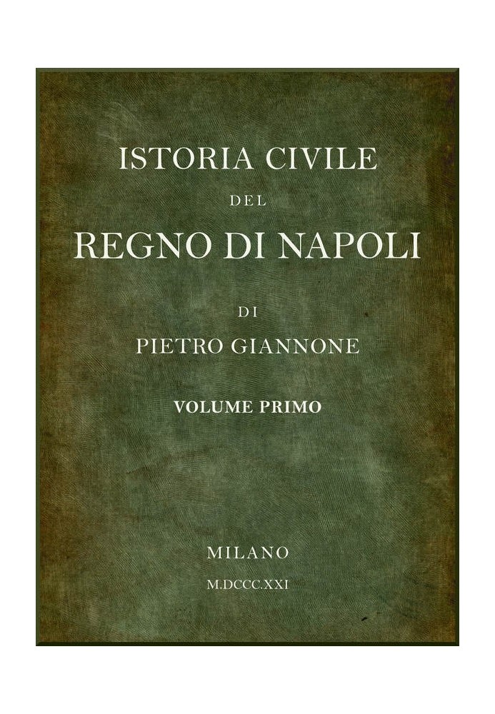 Civil history of the Kingdom of Naples, see 1