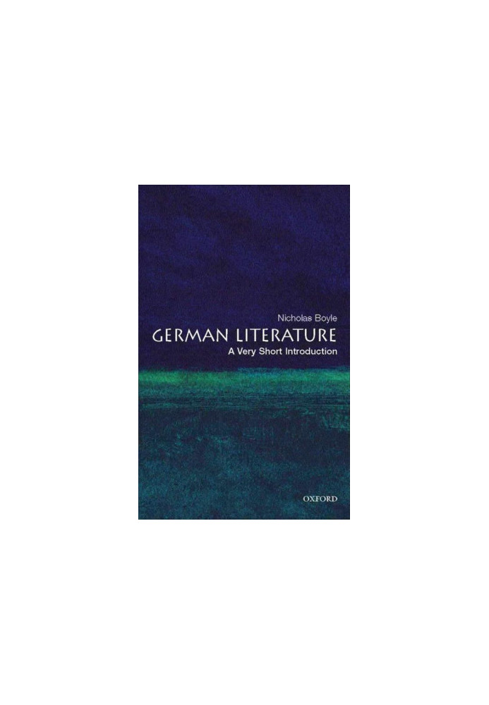German Literature: A Very Short Introduction (Very Short Introductions)