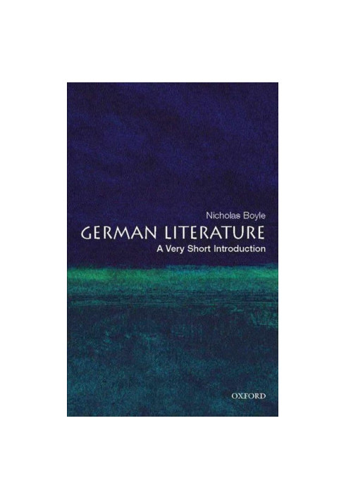 German Literature: A Very Short Introduction (Very Short Introductions)