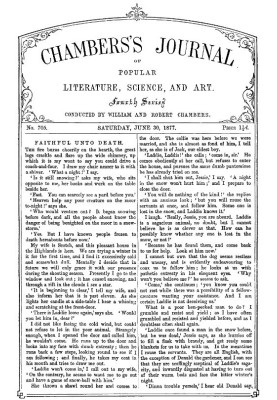 Chambers's Journal of Popular Literature, Science, and Art, No. 705, June 30, 1877