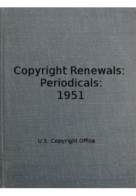 Продление авторских прав: Периодические издания: 1951 г.