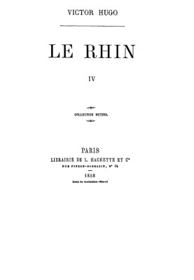 The Rhine, Volume IV