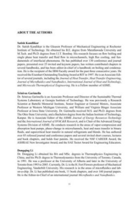 Heat Transfer and Fluid Flow in Minichannels and Microchannels