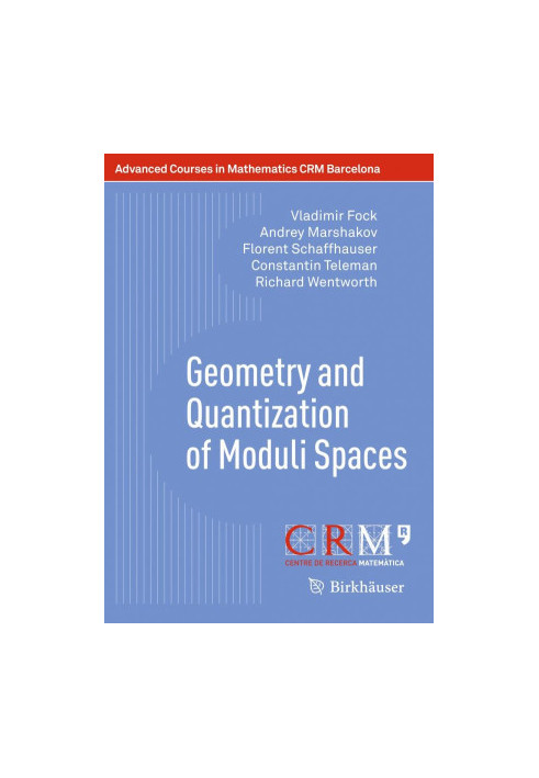Geometry and Quantization of Moduli Spaces