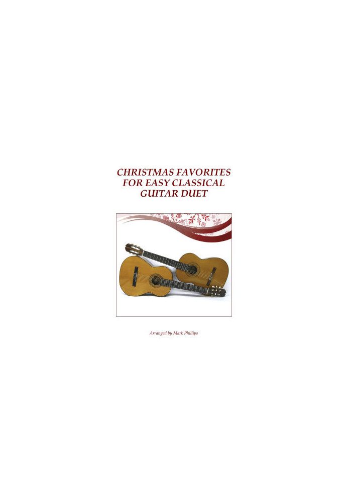Christmas Favorites for Easy Classical Guitar Duet