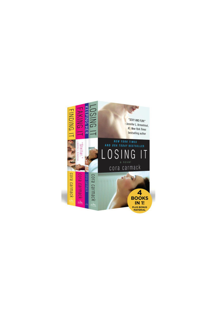 [Losing It 03] • The Cora Carmack New Adult Boxed Set · Losing It, Keeping Her / Faking It / Finding It plus bonus material