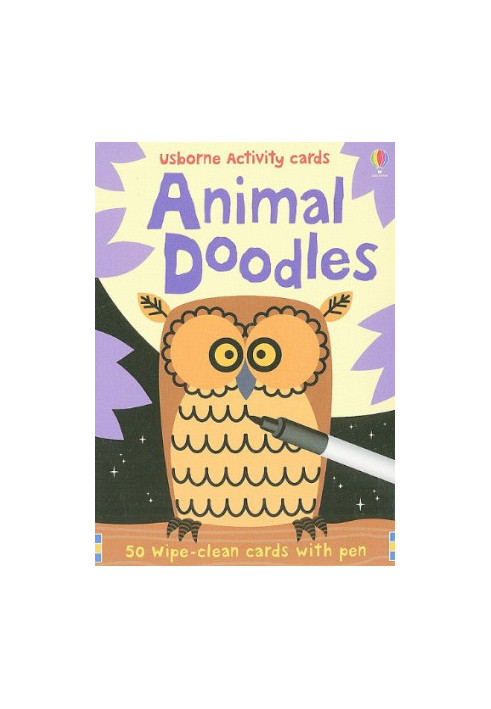 Animal Doodles (Usborne Activity Cards)