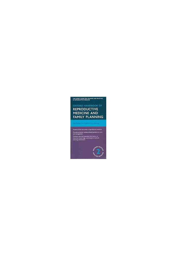 Oxford handbook of reproductive medicine and family planning