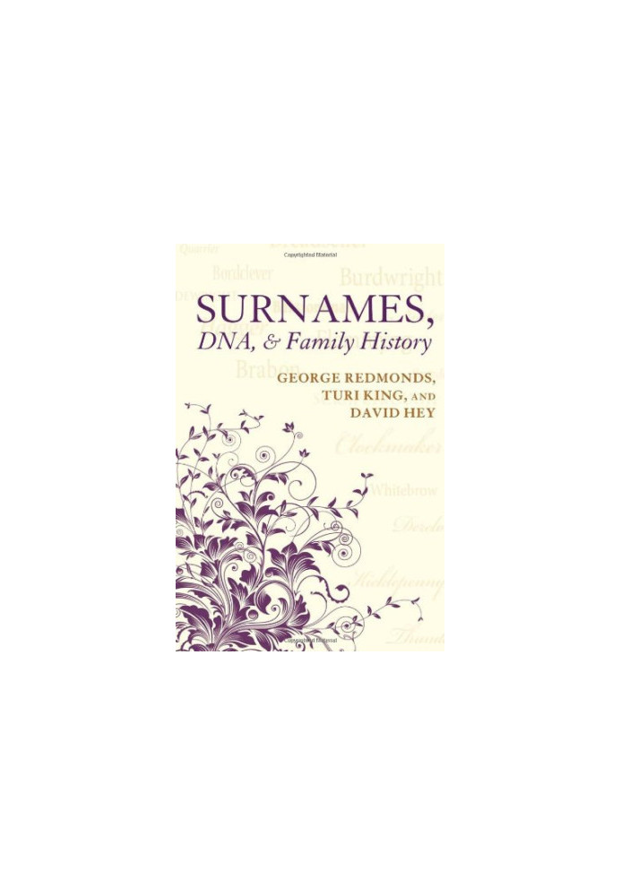 Surnames, DNA, and Family History