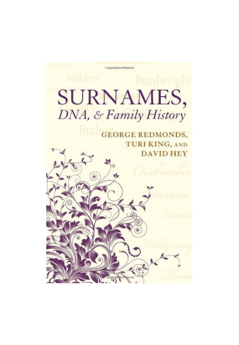 Surnames, DNA, and Family History