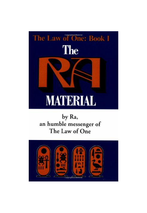 The Ra Material: An Ancient Astronaut Speaks