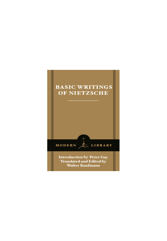 Basic Writings of Nietzsche