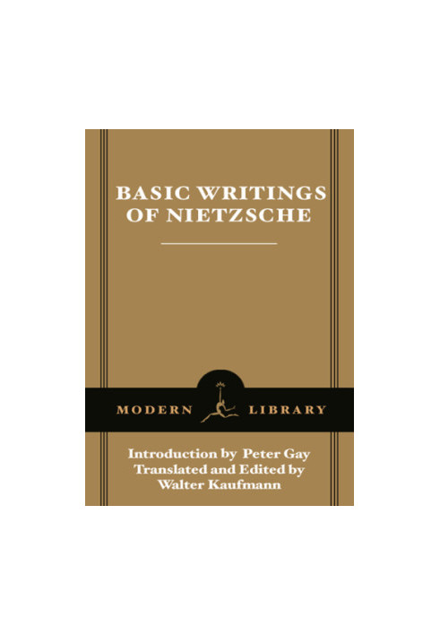 Basic Writings of Nietzsche