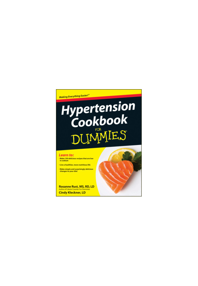 Hypertension Cookbook For Dummies