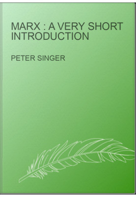 Marx : a very short introduction