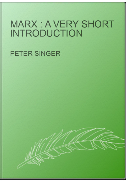 Marx : a very short introduction