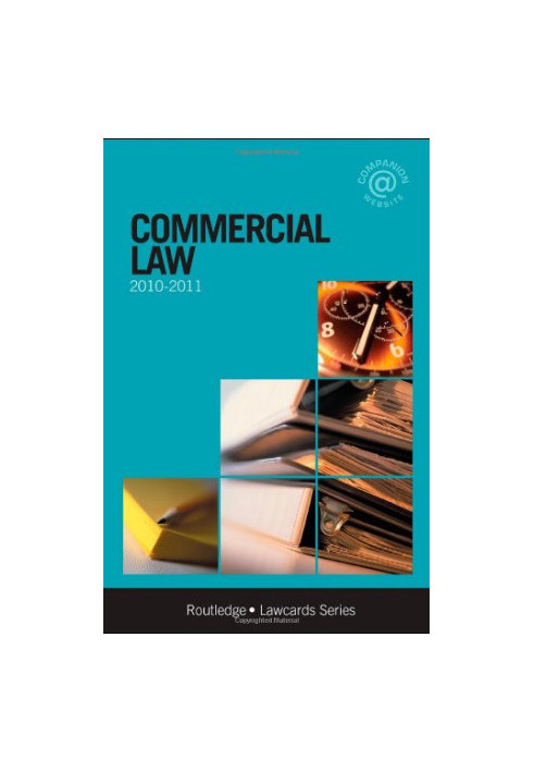 Commercial Lawcards 2010-2011