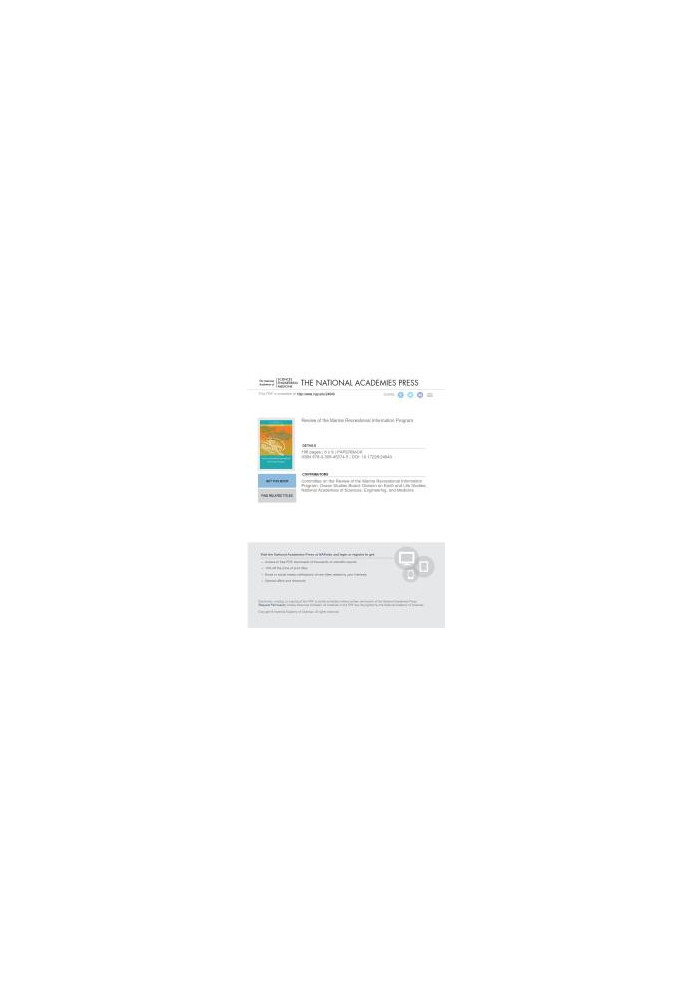 Review of the Marine Recreational Information Program