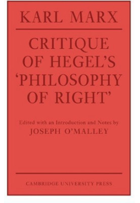 Critique of Hegel’s ’Philosophy Of Right’