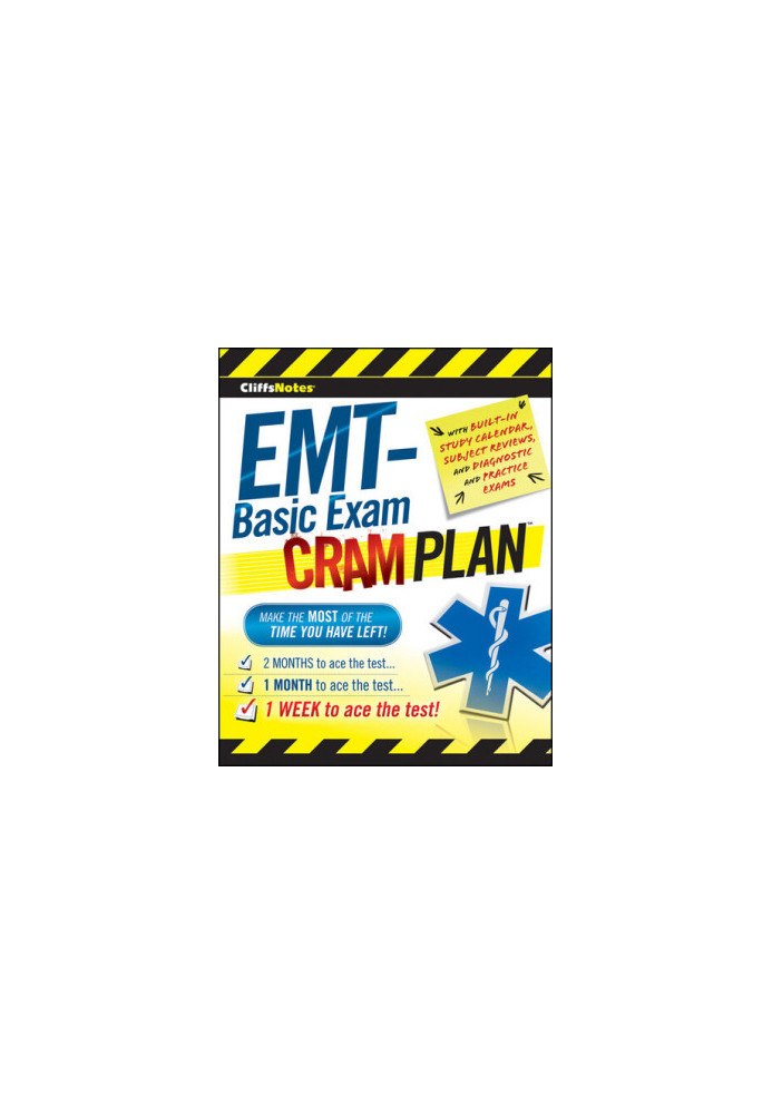 CliffsNotes EMT-Basic Exam Cram Plan