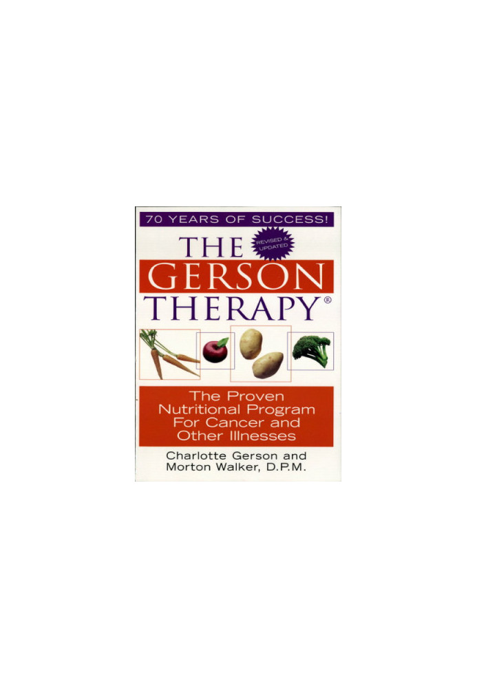 The Gerson Therapy