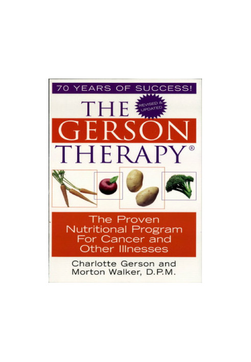 The Gerson Therapy
